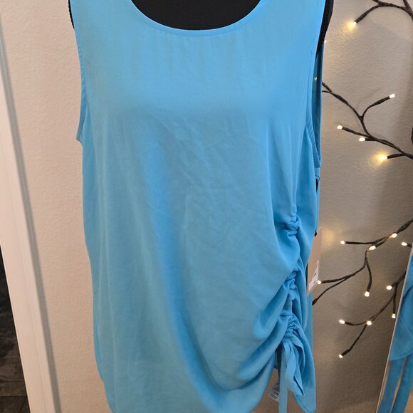 Halogen - Size 1/Large - Blue blouse - BNWT - Picture 1 of 4